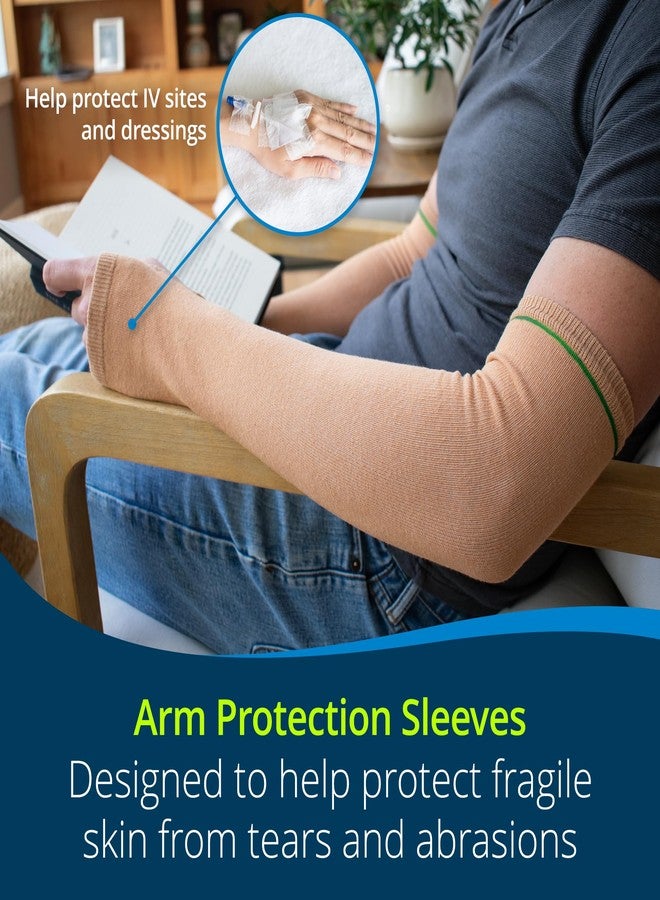 بوسي واقيات TIDI 6000B Posey SkinSleeves - متوسطة - 25 زوجًا من أكمام الذراع الواقية للبشرة الحساسة (50 كمًا إجمالاً) - الرعاية الصحية المنزلية - المستلزمات الطبية - Image 2